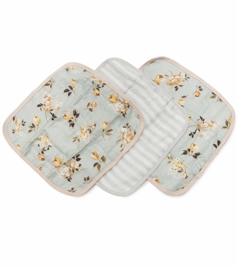 Washcloth Set - Wild Rose