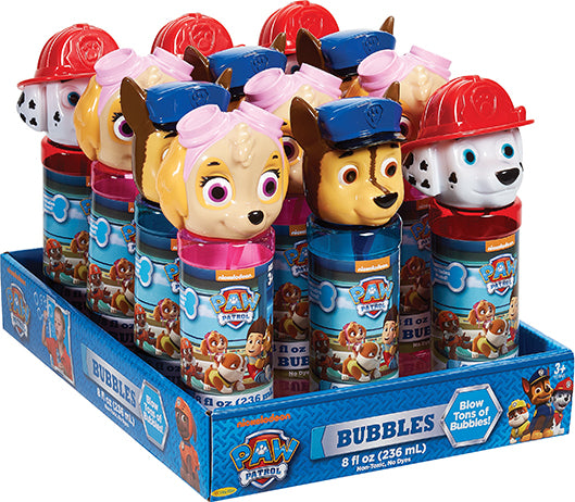 Paw Patrol 8Oz Bubbles (assorted styles)