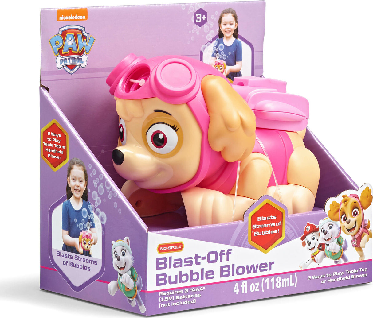 PAW Patrol Blasters Bubble Blower (assorted styles)