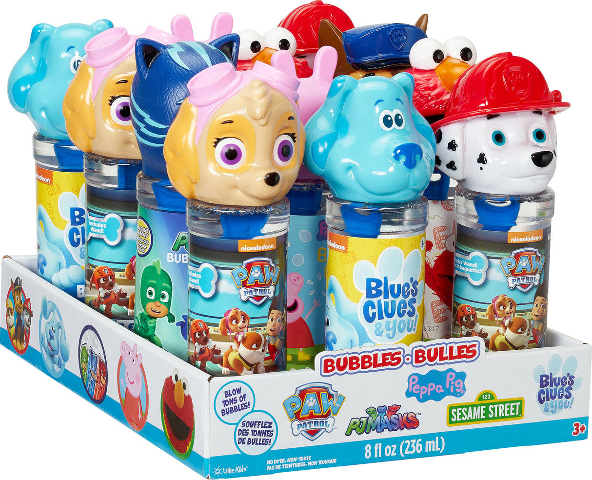 Nickelodeon Character Bubbles