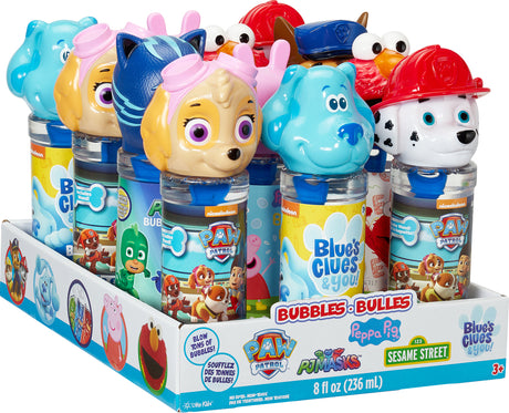 Nickelodeon Character Bubbles