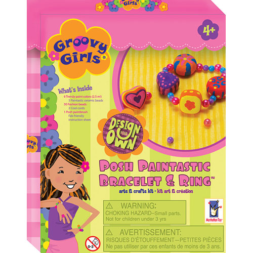 Groovy Girls Posh Paintastic Bracelet & Ring Set