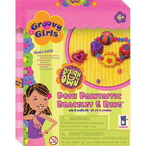 Groovy Girls Posh Paintastic Bracelet & Ring Set
