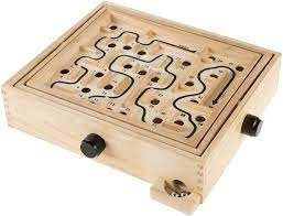 Handcrafted Wooden Maze