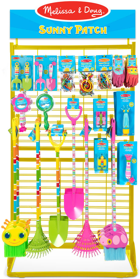 Art Supplies Display Rack