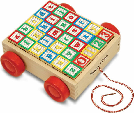 Classic ABC Block Cart