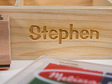 Wooden Stamp Set - Baby Zoo Animals