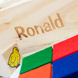 Wooden Stamp Set - Baby Farm Animals