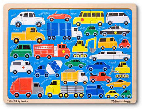 Beep Beep Wooden Jigsaw Puzzle - 24 Pieces