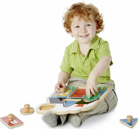 First Shapes Jumbo Knob - 5 Pieces