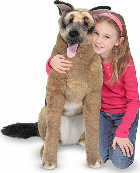 German Shepherd Giant Stuffed Animal