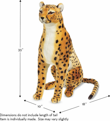 Cheetah Giant Stuffed Animal