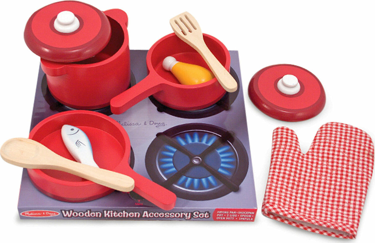Play Kitchen Accessory Set - Pot & Pans