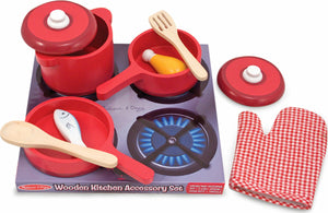 Play Kitchen Accessory Set - Pot & Pans