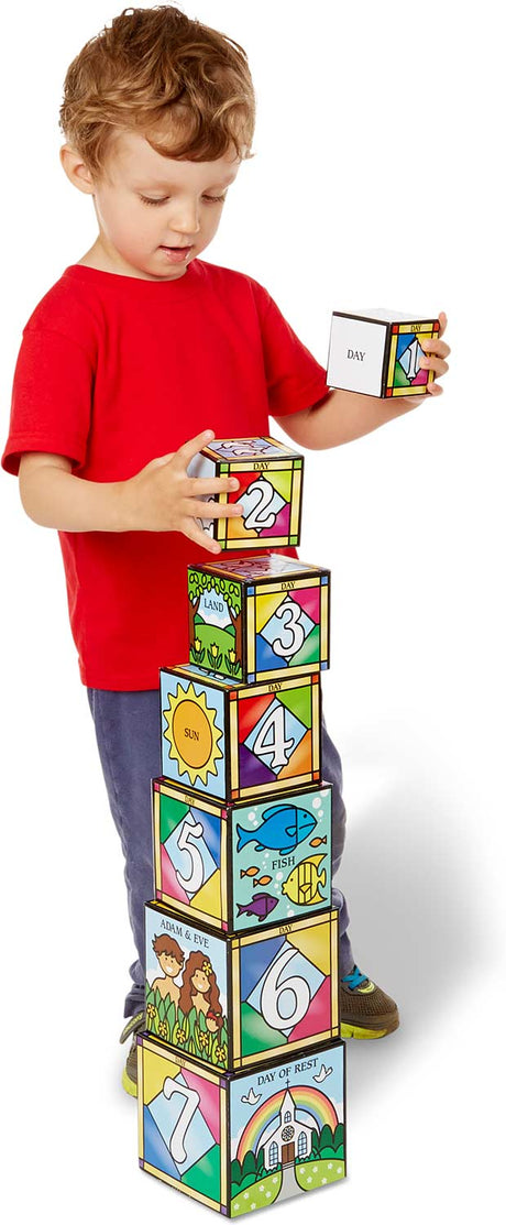 Days of Creation Stacking and Nesting Blocks