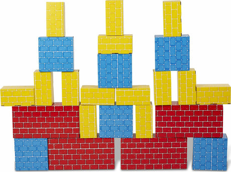 Jumbo Cardboard Blocks - 24 Pieces