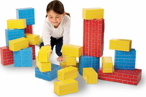 Jumbo Cardboard Blocks - 24 Pieces