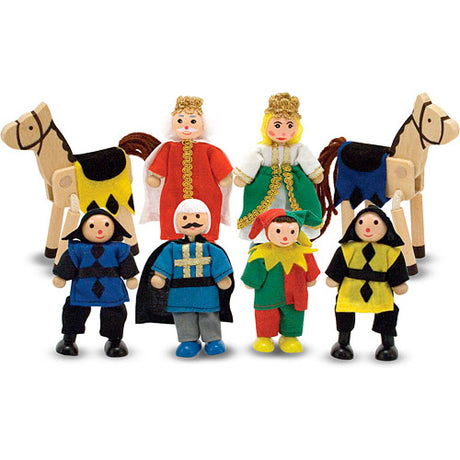 Castle Wooden Figure Set