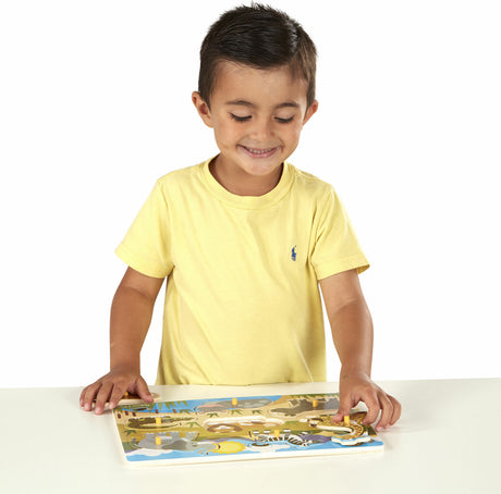 African Plains Wooden Jigsaw Puzzle - 24 Pieces