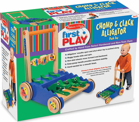 Chomp & Clack Alligator Push Toy