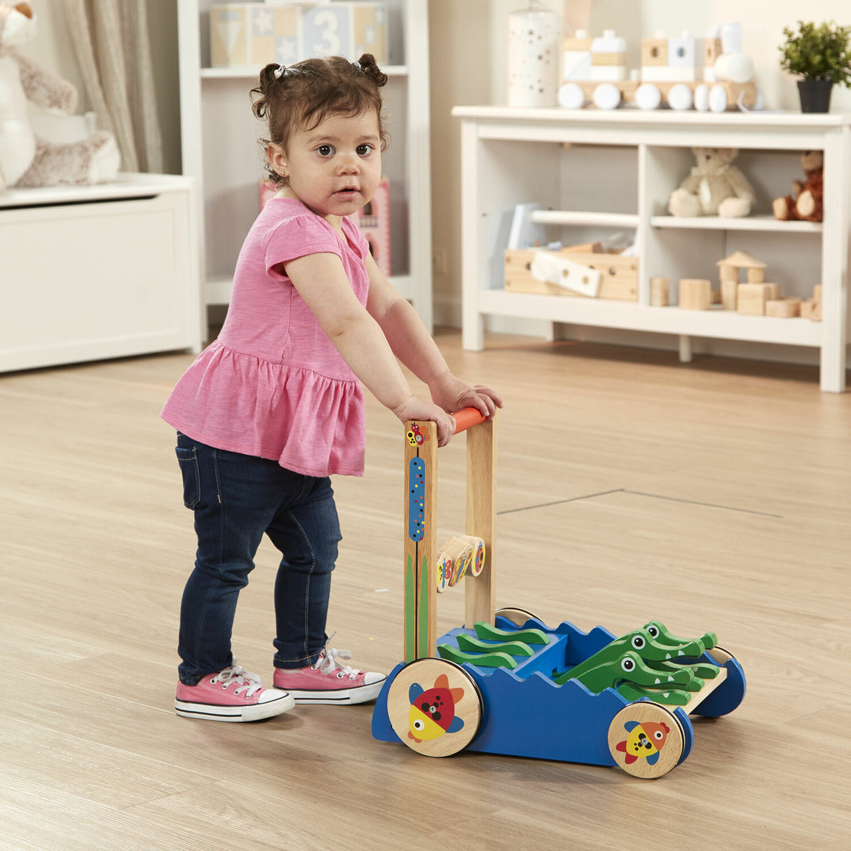 Chomp & Clack Alligator Push Toy