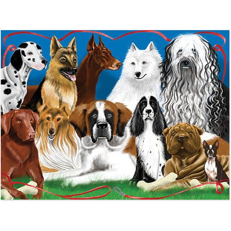 0200 PC Fetching Friends Cardboard Jigsaw