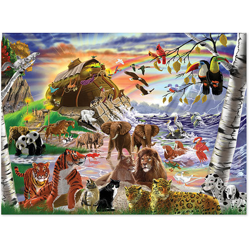 0500 PC After the Flood Cardboard Jigsaw