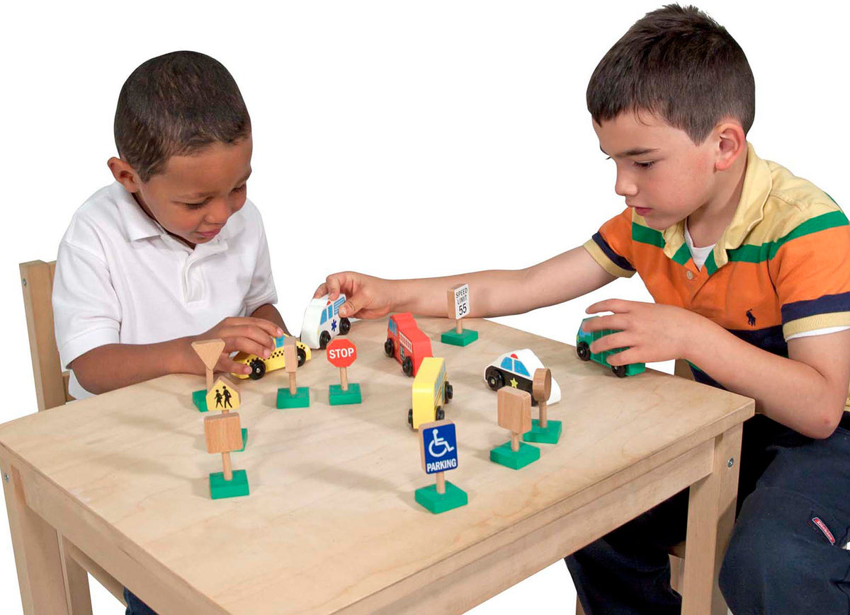 Vehicles & Traffic Signs - Gingerbread House Toys