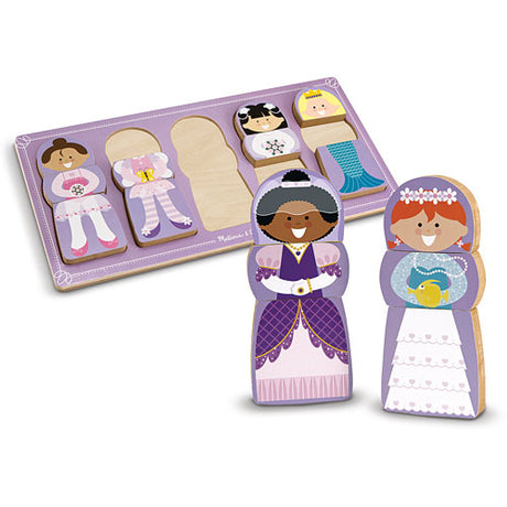 Mix-Match-Stack Chunky Puzzle-Dress Up