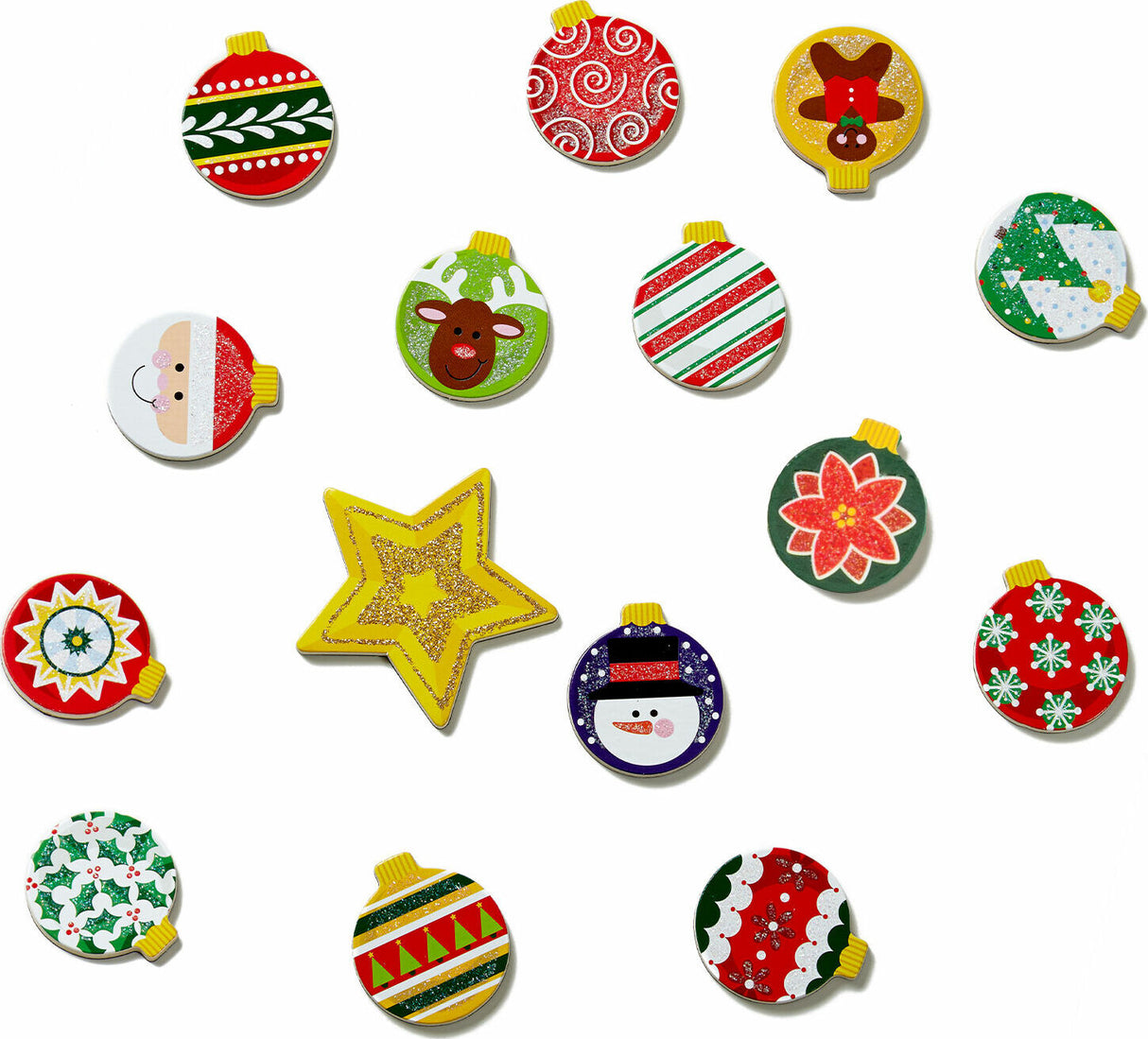 Countdown to Christmas Wooden Seasonal Calendar
