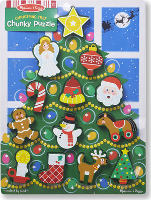 Christmas Tree Chunky Puzzle - 13 Pieces
