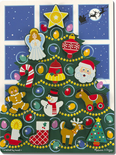 Christmas Tree Chunky Puzzle - 13 Pieces