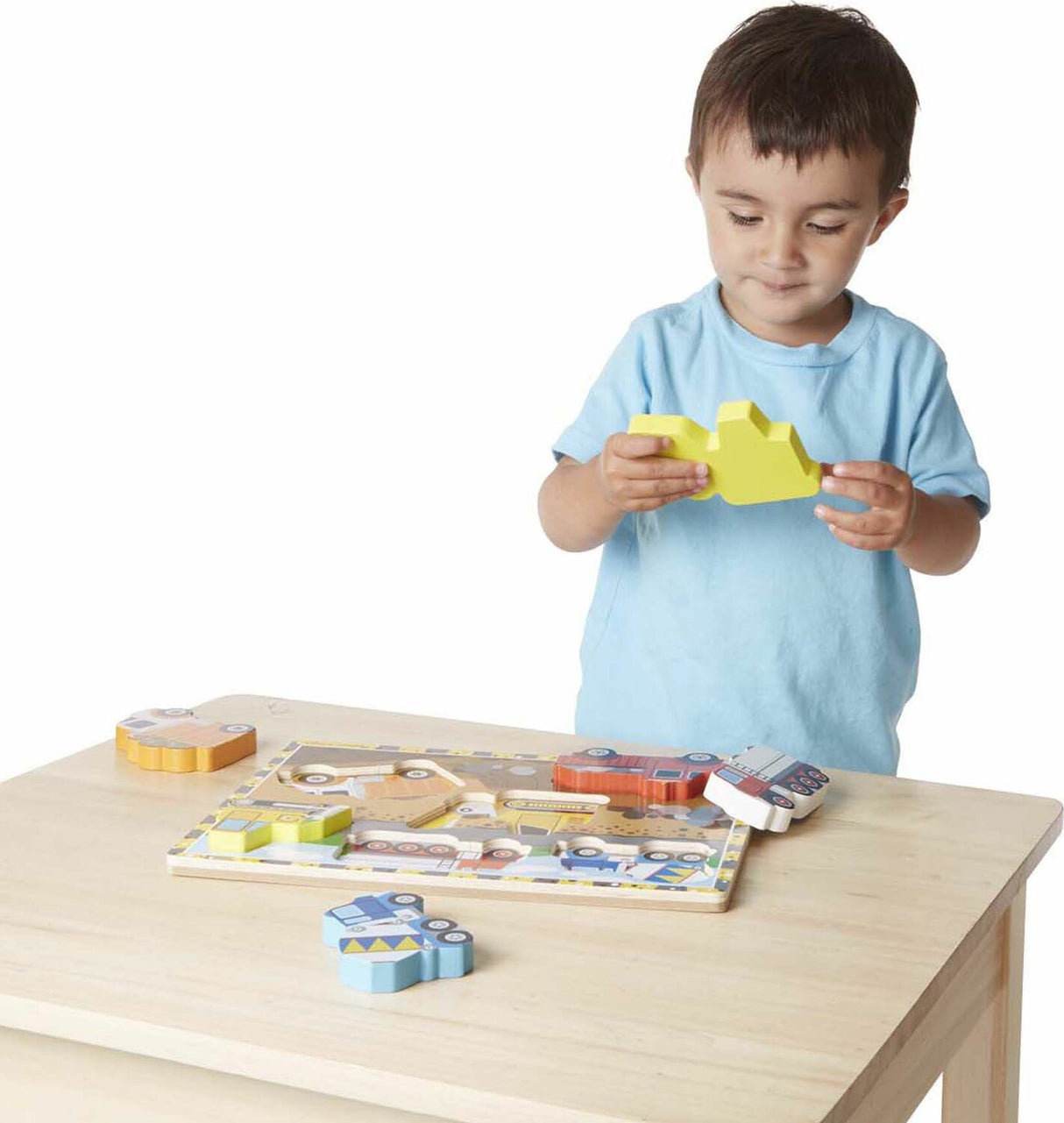 Construction Chunky Puzzle - 6 Pieces
