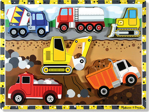 Construction Chunky Puzzle - 6 Pieces