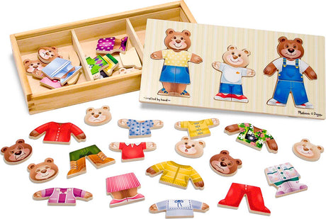 Bear Family Dress-Up Puzzle