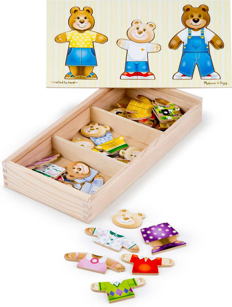 Bear Family Dress-Up Puzzle