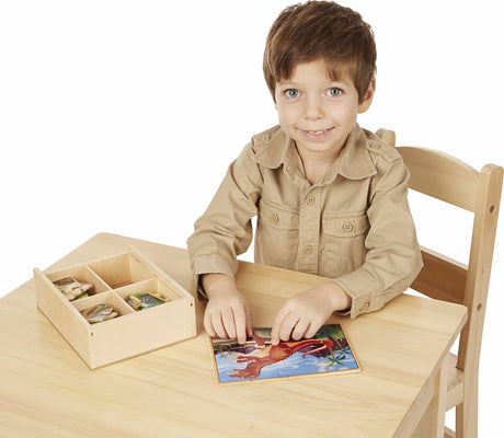 Dinosaur Jigsaw Puzzles in a Box