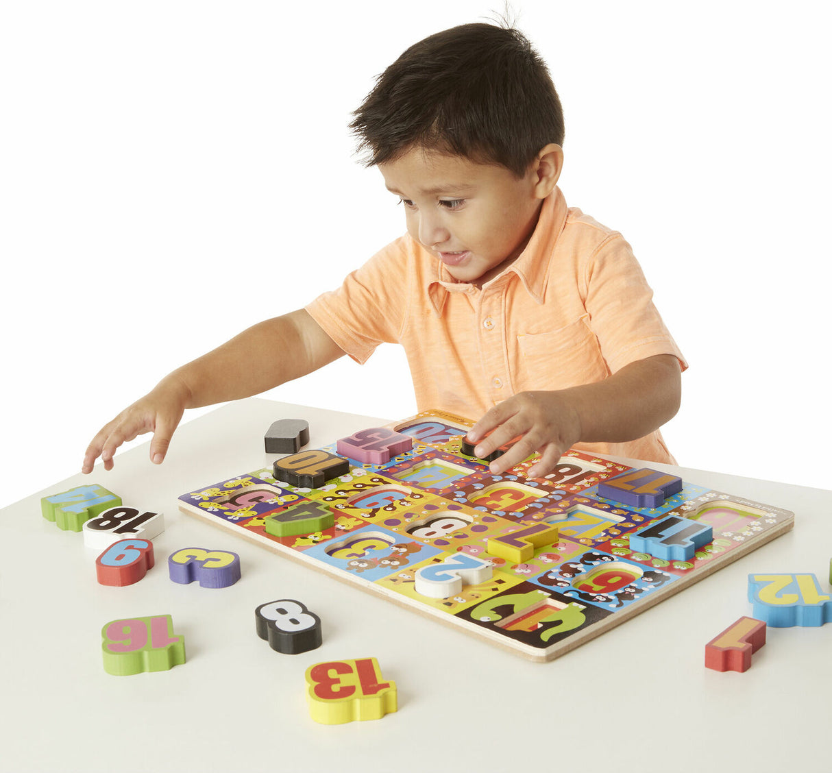 Jumbo Numbers Chunky Puzzle