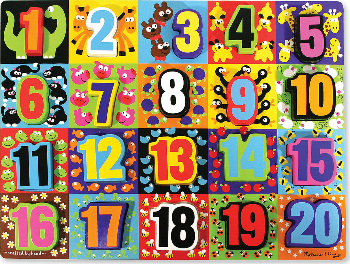Jumbo Numbers Chunky Puzzle