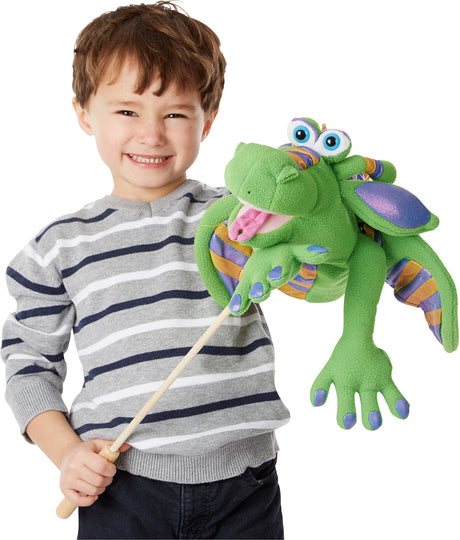 Smoulder the Dragon Puppet