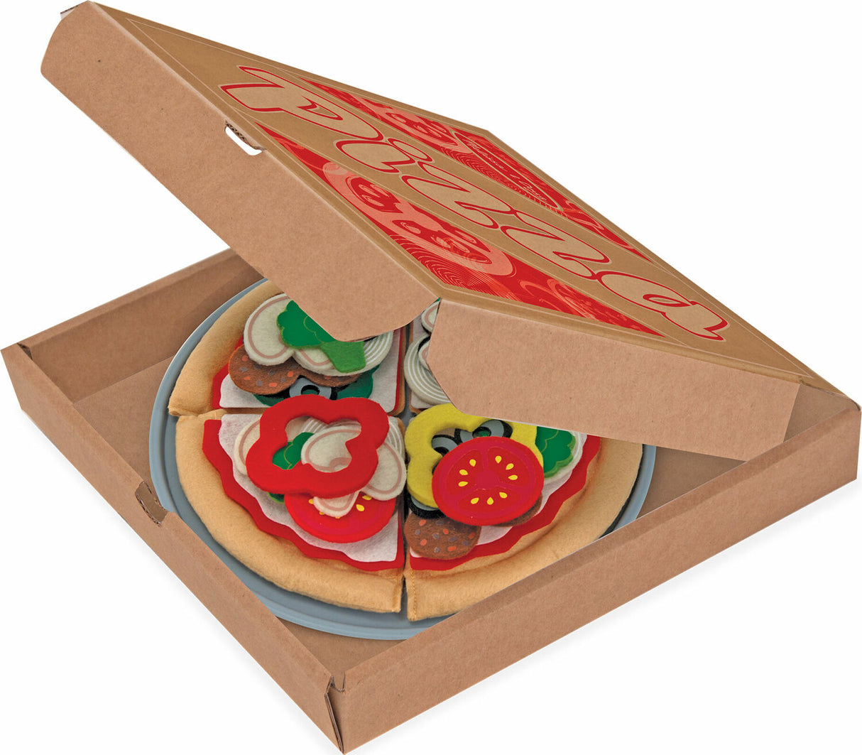 Felt Play Food - Pizza Set