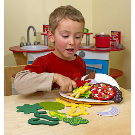 Felt Food Taco & Burrito Set