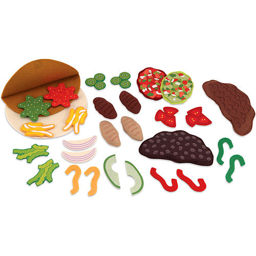 Felt Food Taco & Burrito Set