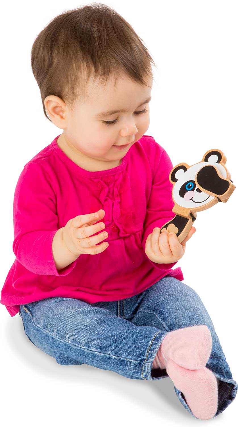 Peek-a-Boo Panda - Gingerbread House Toys