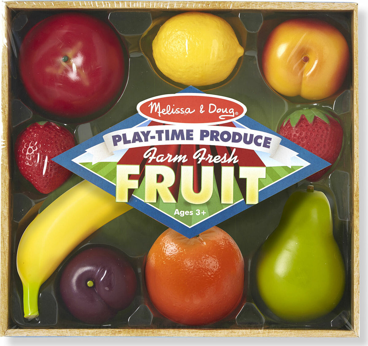 Play Time Produce Fruit - Gingerbread House Toys