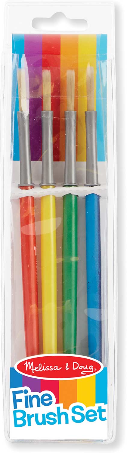Fine Paint Brushes (set of 4)