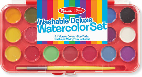 Deluxe Watercolor Paint Set (21 colors)