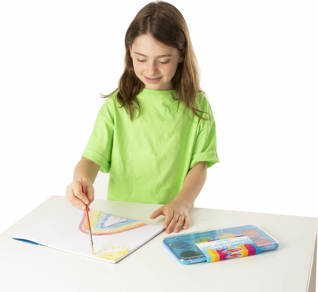 Jumbo Watercolor Paint Set (8 colors)