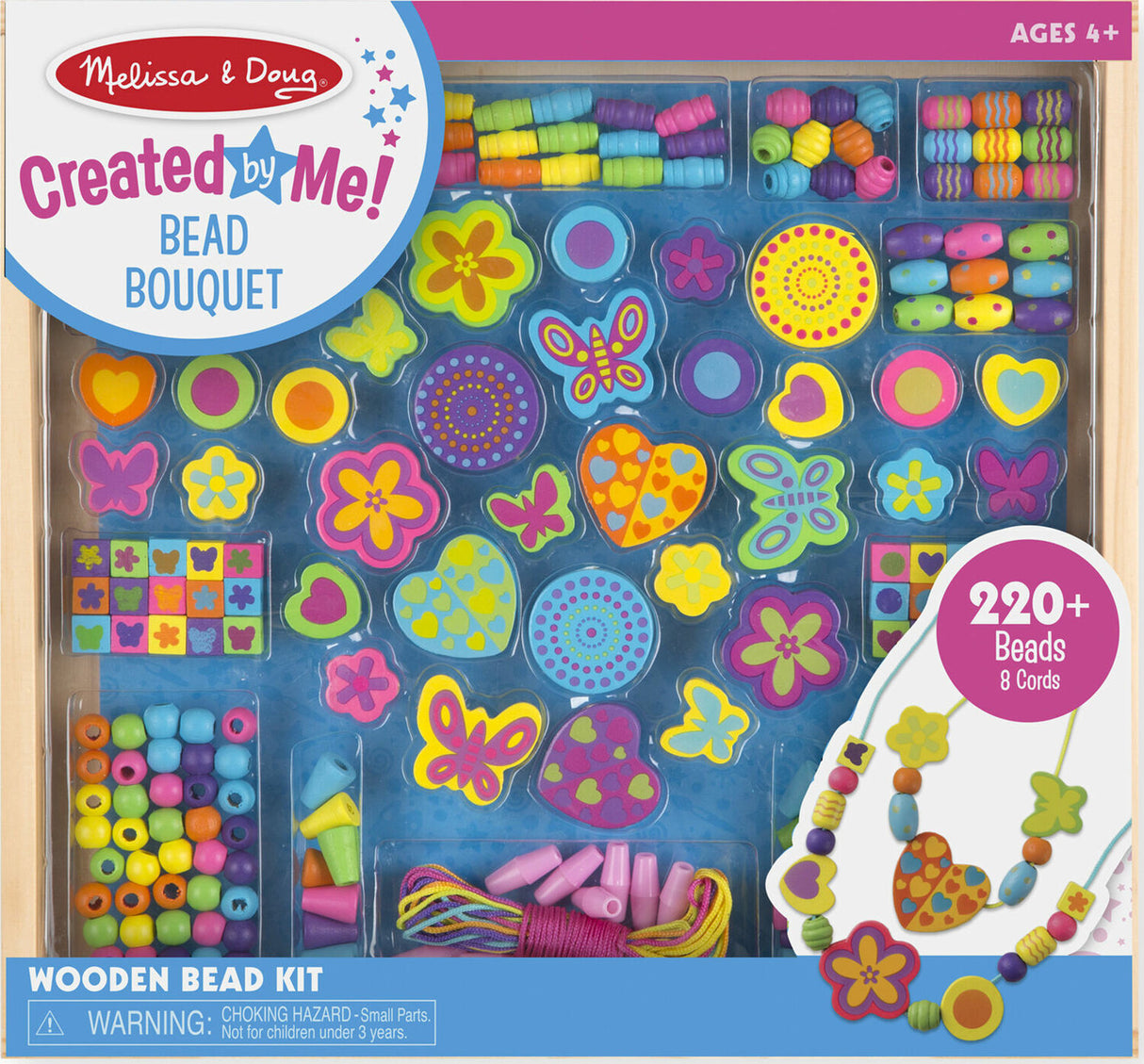 Created by Me! Bead Bouquet Wooden Bead Kit