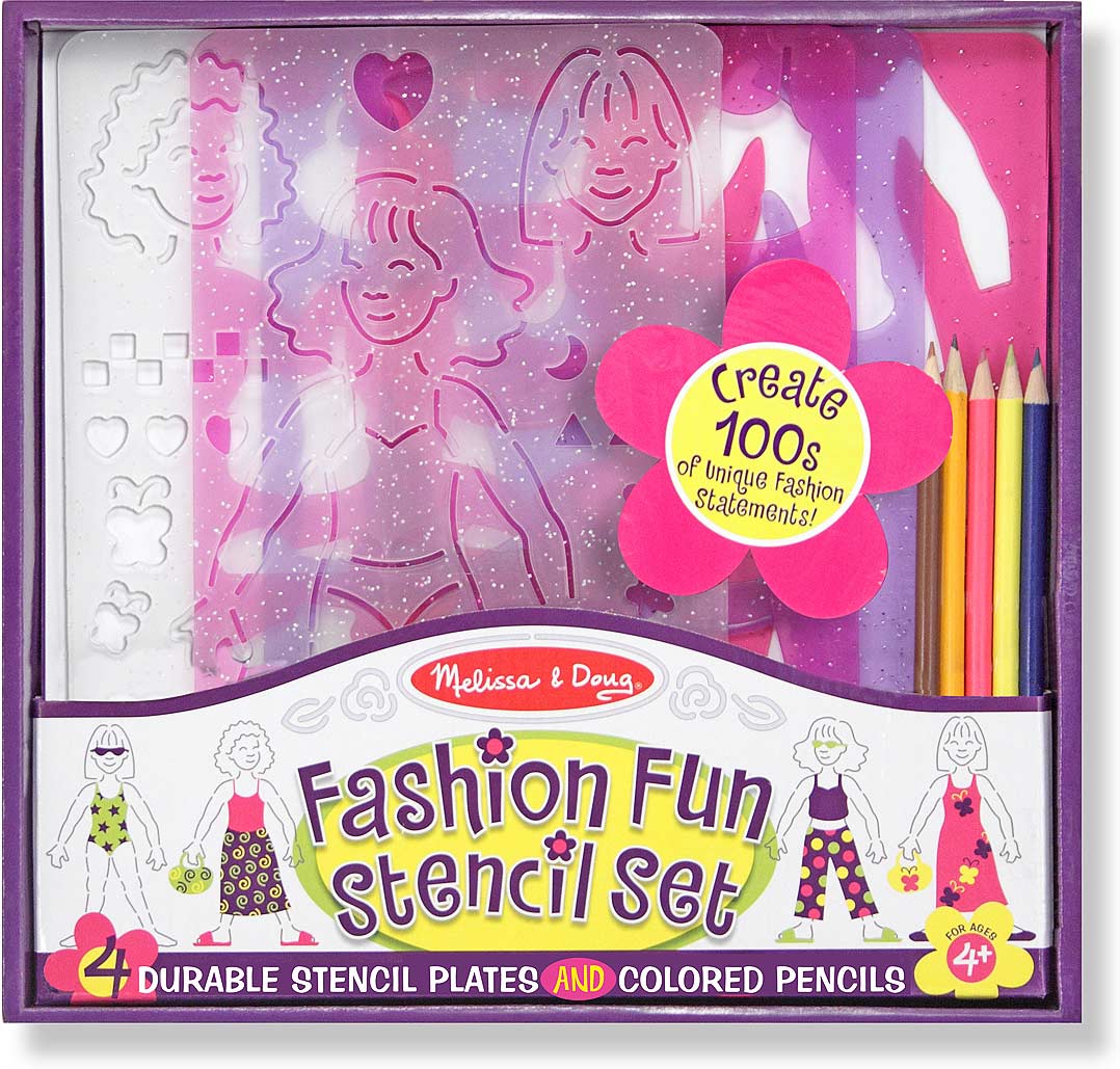 Fashion Fun Stencil Set